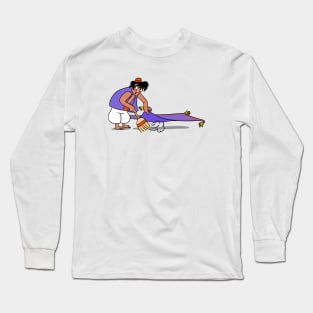 Sweeping under the magic carpet Long Sleeve T-Shirt